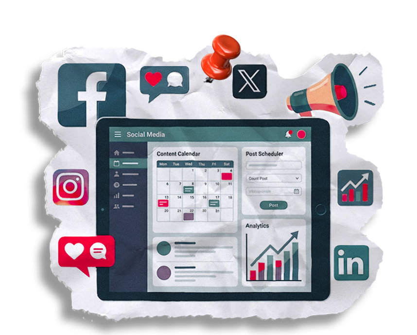 Social Media Content Creation & Management